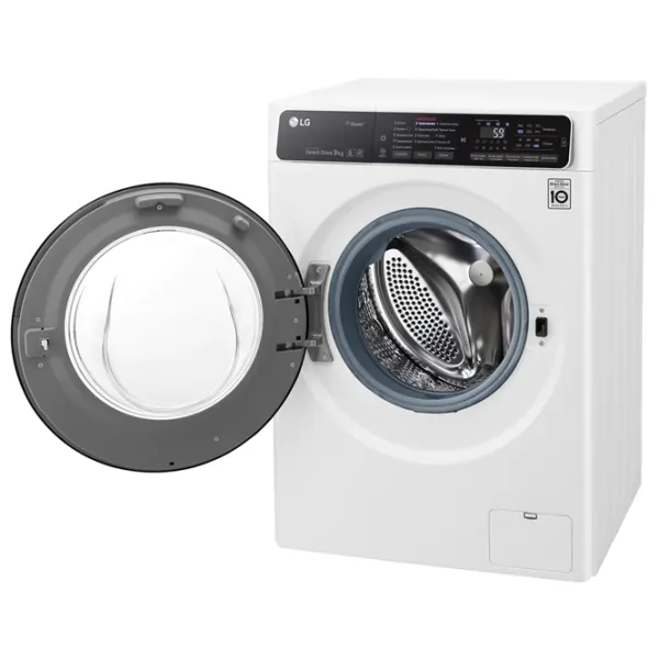 Стиральная машина LG F4H5VS6W 9 кг / 1400 об/мин / Белый photo 7