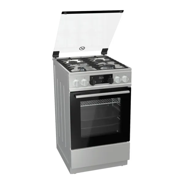 Плита Gorenje K 5351 XF Комбинированная/ Нержавеющая сталь Серебристый photo 2 Плита Gorenje K 5351 XF Комбинированная/ Нержавеющая сталь Серебристый photo 2
