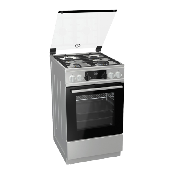 Плита Gorenje K 5351 XF Комбинированная/ Нержавеющая сталь Серебристый photo 2 Плита Gorenje K 5351 XF Комбинированная/ Нержавеющая сталь Серебристый photo 2