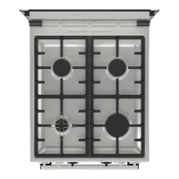 Плита Gorenje K 5351 XF Комбинированная/ Нержавеющая сталь Серебристый photo 3