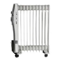 Calorifer electric cu ulei HAUSBERG HB-8920 2500 W/ White photo 2