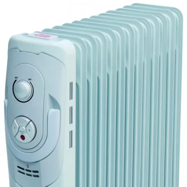 Calorifer electric cu ulei HAUSBERG HB-8930 2500 W/ White photo 3