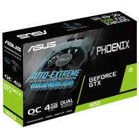 Placă video Asus GeForce GTX 1650 Phoenix OC PCI Express 3.0 / 4 GB photo 6