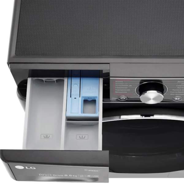 Стиральная машина LG F2V9GW9P Direct Drive/AI DD/Steam/TurboWash360/8.5 кг/Платиновый photo 10