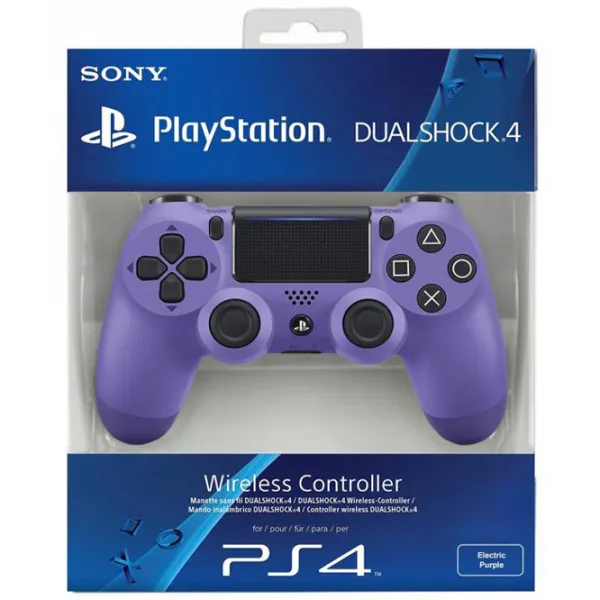 Gamepad Sony Dualshock 4 V2 FC Limited Edition Fără fir / 13 buttons / Purple photo 5 Gamepad Sony Dualshock 4 V2 FC Limited Edition Fără fir / 13 buttons / Purple photo 5