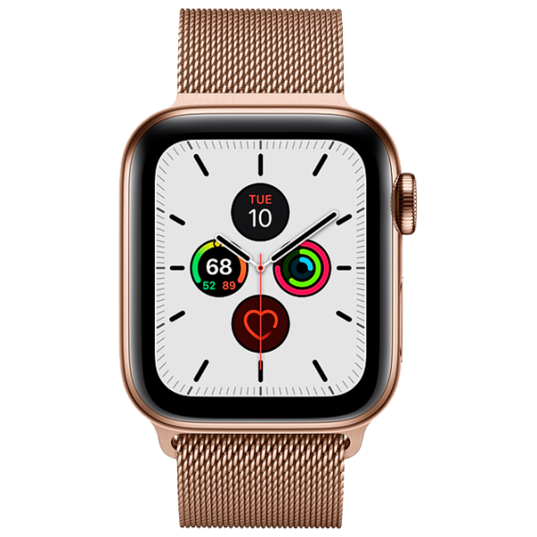 Умные часы Apple Watch Series 5 1.57"/ MWX72/ Milanese Loop Золотой photo 2 Умные часы Apple Watch Series 5 1.57"/ MWX72/ Milanese Loop Золотой photo 2