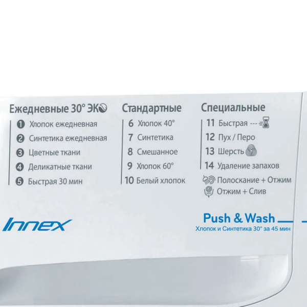 Mașină de spălat Indesit BWSE 61051 6 kg / 1000 rpm / White photo 3 Mașină de spălat Indesit BWSE 61051 6 kg / 1000 rpm / White photo 3