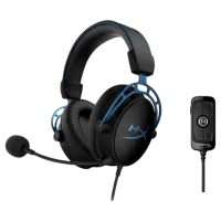 Наушники HyperX Cloud Alpha S Синий Черный Проводная/ Игровой photo 2