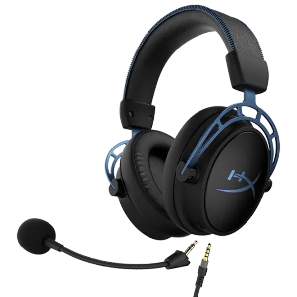 Наушники HyperX Cloud Alpha S Синий Черный Проводная/ Игровой photo 3