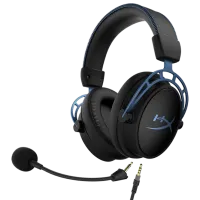 Наушники HyperX Cloud Alpha S Синий Черный Проводная/ Игровой photo 3