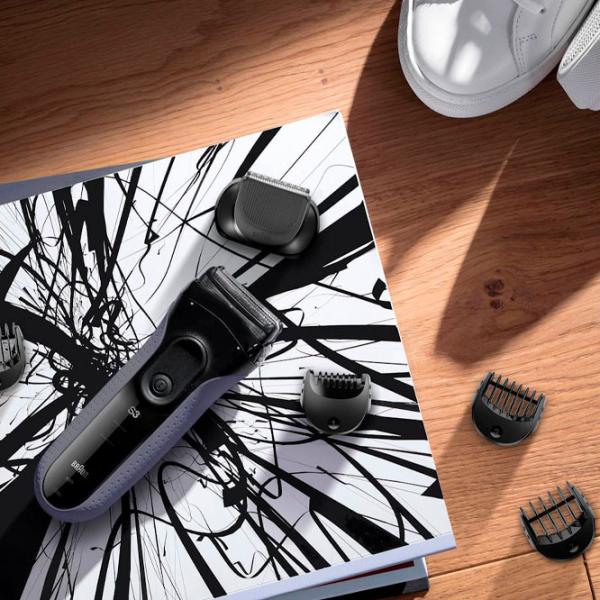 Электробритва Braun 3000BT Черный photo 4