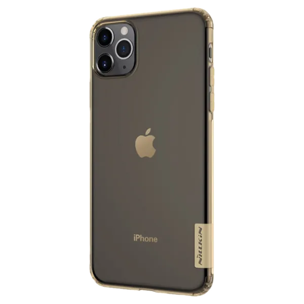 Husă pentru smartphone Apple iPhone 11 Pro Nillkin/ Back/ TPU/ Transparent Brown photo 3