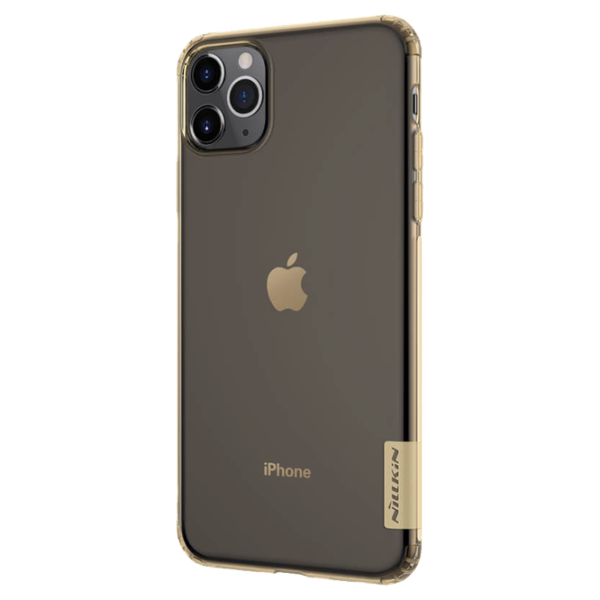 Husă pentru smartphone Apple iPhone 11 Pro Nillkin/ Back/ TPU/ Transparent Brown photo 3