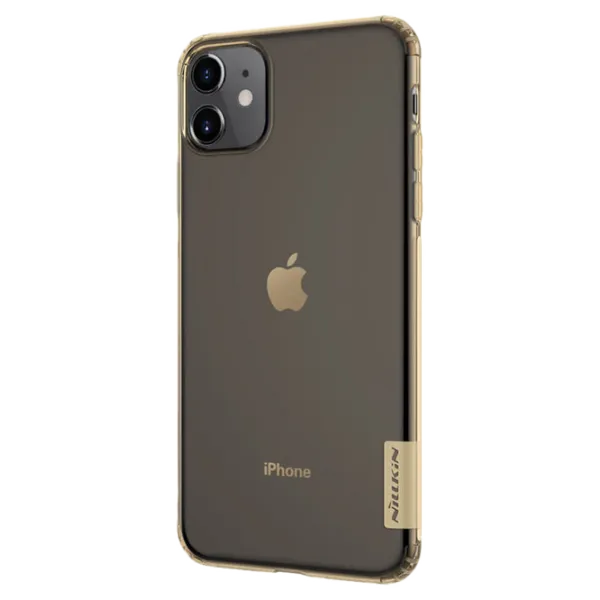 Husă pentru smartphone Apple iPhone 11 Nillkin/ Back/ TPU/ Transparent Brown photo 2