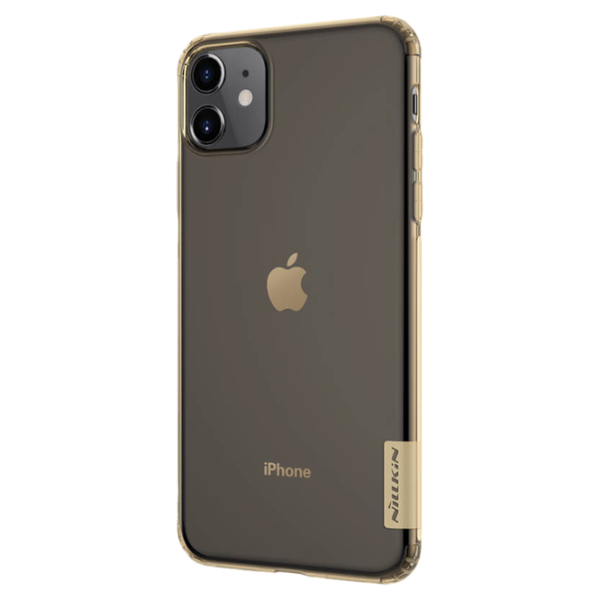 Husă pentru smartphone Apple iPhone 11 Nillkin/ Back/ TPU/ Transparent Brown photo 2