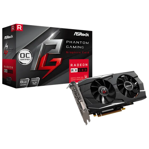 Видеокарта ASRock Phantom Gaming D Radeon RX580 8G OC PCI Express x16 3.0 / 8 ГБ photo 5