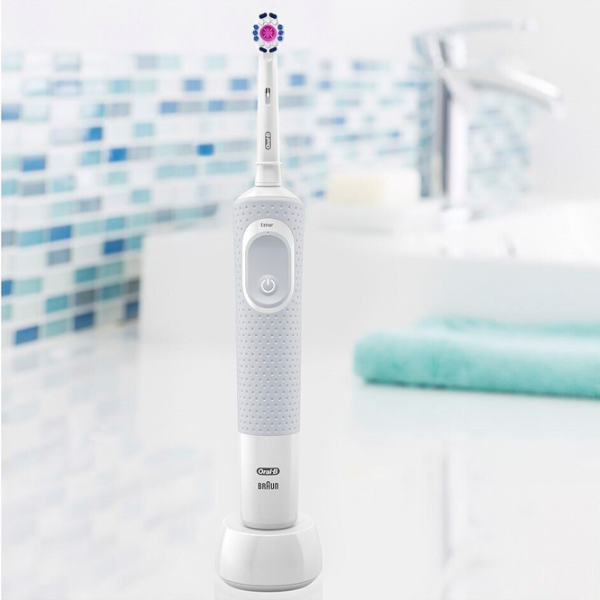 Periuță de dinți electrică Braun Vitality 100 Cross Action 3D / White photo 4