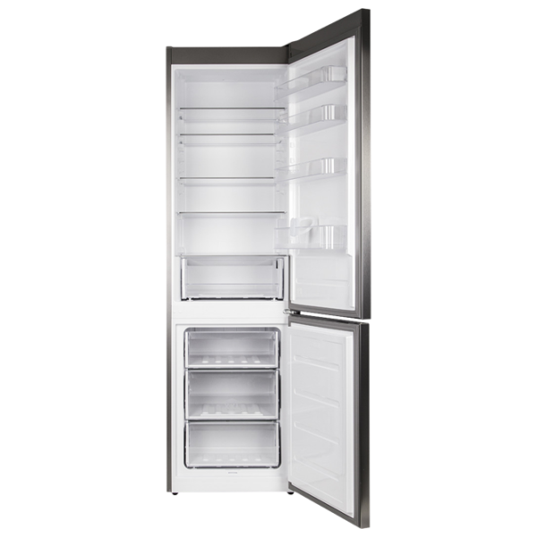 Frigider Indesit LI9 S1Q X cu congelator jos 369 l / 201 cm / Gray photo 3