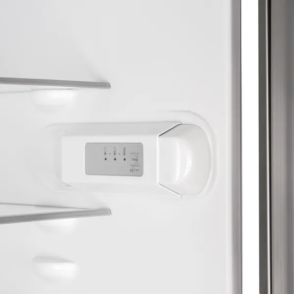 Frigider Indesit LI9 S1Q X cu congelator jos 369 l / 201 cm / Gray photo 4
