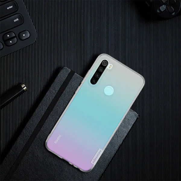Husă pentru smartphone Xiaomi Redmi Note 8 Nillkin/ Back/ TPU/ Gray Transparent photo 4 Husă pentru smartphone Xiaomi Redmi Note 8 Nillkin/ Back/ TPU/ Gray Transparent photo 4