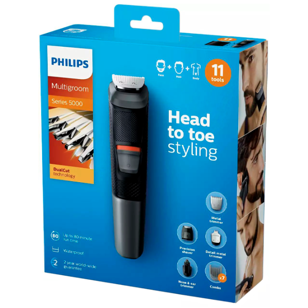 Trimmer facial Philips MG5730/ 15 Black photo 5