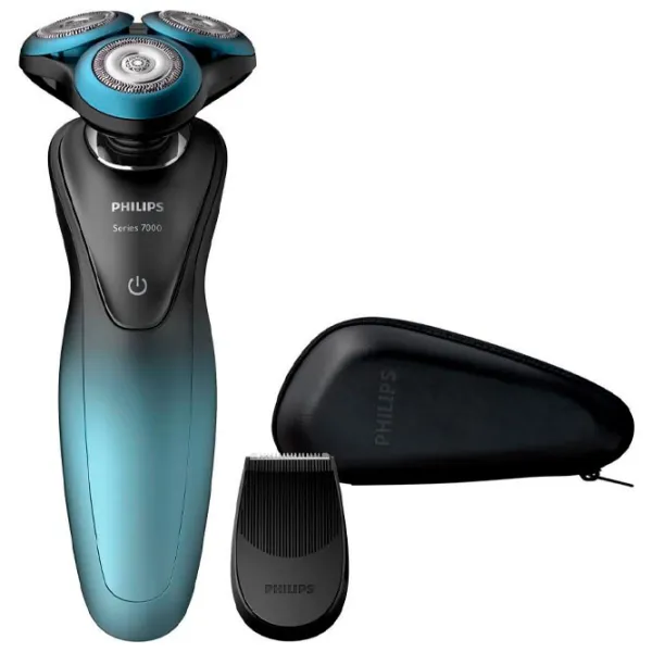 Бритва электрическая Philips S7930/16 Черный Синий  photo 3