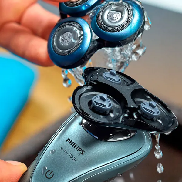 Бритва электрическая Philips S7930/16 Черный Синий  photo 4