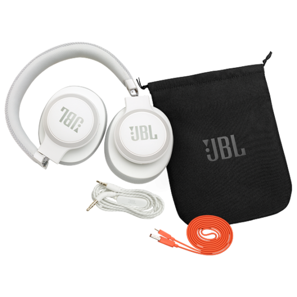 Наушники JBL Live 650BTNC Серый Белый Беспроводные/ Персональный photo 12 Наушники JBL Live 650BTNC Серый Белый Беспроводные/ Персональный photo 12