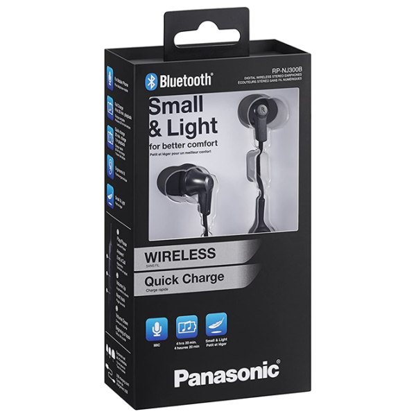 Căști Panasonic RP-NJ300BGCA Black Fără fir/ Personal photo 6