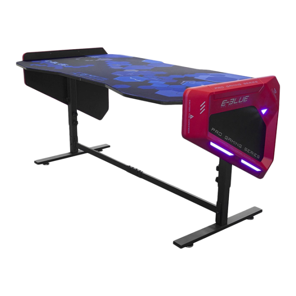 Компьютерный стол E-Blue EGT003 Pro Красный Синий photo 2
