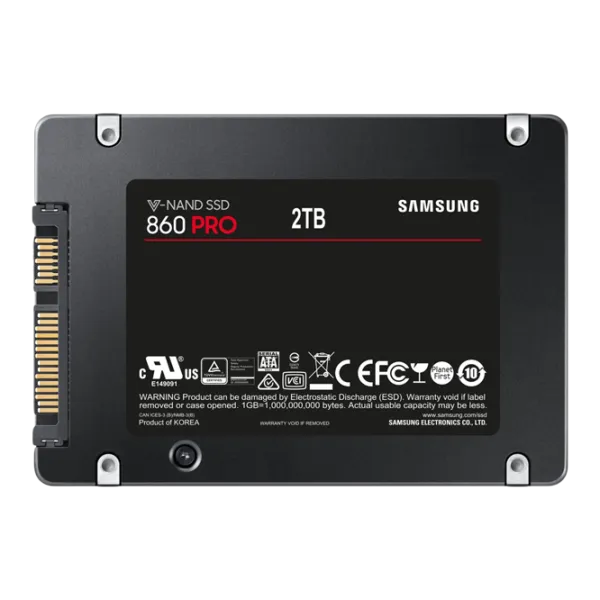 Устройство хранения SSD Samsung 860 PRO 2 ТБ 2.5'' photo 2