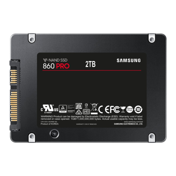 Устройство хранения SSD Samsung 860 PRO 2 ТБ 2.5'' photo 2