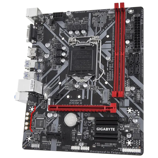 Placă de bază Gigabyte B365M H 1.0 mATX/ Intel B365 photo 3