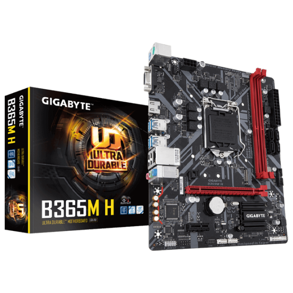 Placă de bază Gigabyte B365M H 1.0 mATX/ Intel B365 photo 5