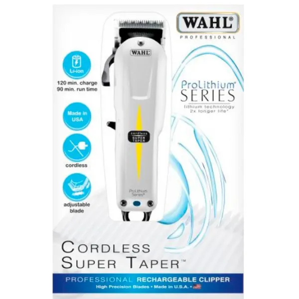 Машинка для стрижки Wahl Super Taper 4219-0470/ 08591-016 Белый photo 5