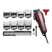 Aparat de tuns Wahl Legend 5 star 4020-0480/ 08147-016 Burgundy photo 4
