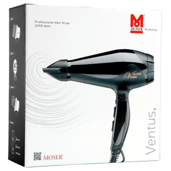 Фен Moser Ventus 4350-0050 2200 Вт / Черный photo 7