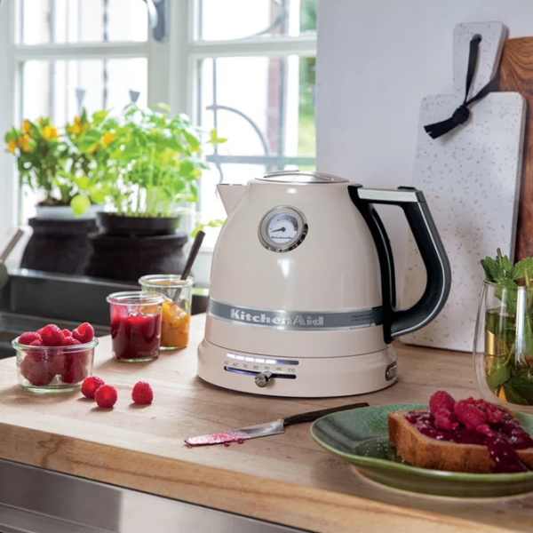 Ceainic electric KitchenAid 5KEK1522EAC 1.5l / Ascuns / Beige photo 8