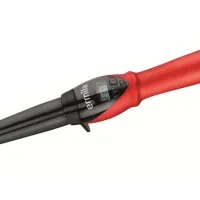 Ondulator de păr Ermila 4437-0040 Conică/ Black Red photo 3