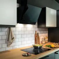 Hotă Gorenje WHI 6 SYB Înclinată/ Black/ Gray photo 5