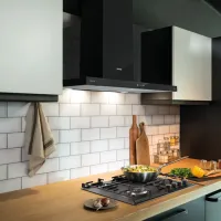 Hotă Gorenje WHT 9 SYB Șemineu/ Black/ Inox photo 7