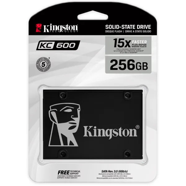 SSD Kingston KC600 256 GB 2.5'' photo 5