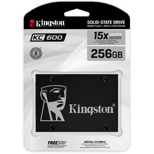 SSD Kingston KC600 256 GB 2.5'' photo 5