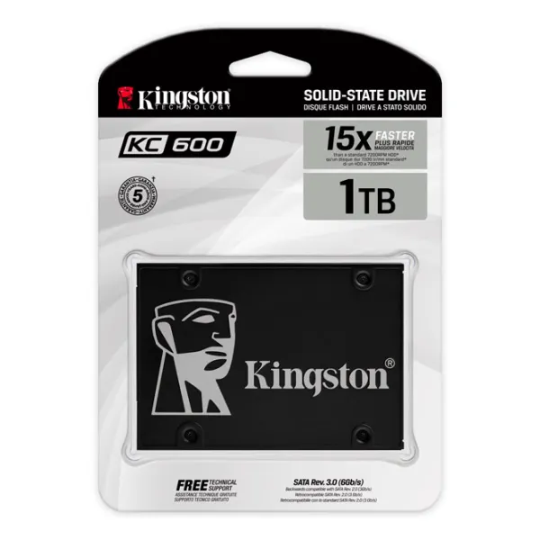 SSD Kingston KC600 1 ТБ 2.5'' photo 4