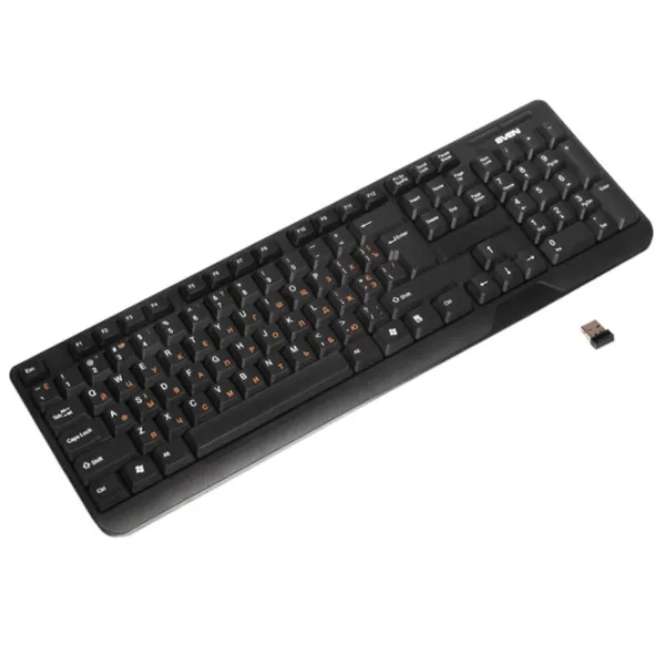 Tastatură Sven KB-C2200W Fără fir/ Black photo 3