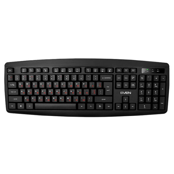 Клавиатура и Мышь Sven KB-C3100W Беспроводные/ Черный photo 3