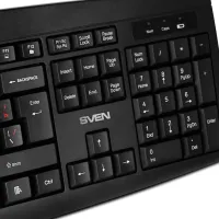 Клавиатура и Мышь Sven KB-C3100W Беспроводные / Черный photo 4