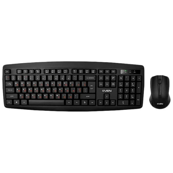 Клавиатура и Мышь Sven KB-C3100W Беспроводные/ Черный photo 14
