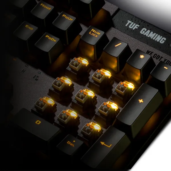 Tastatură Asus TUF K7 US Cu fir/ Black photo 9 Tastatură Asus TUF K7 US Cu fir/ Black photo 9