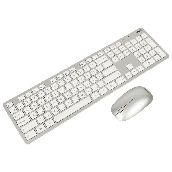 Tastatura & Mouse Asus W5000 Fără fir/ White photo 2